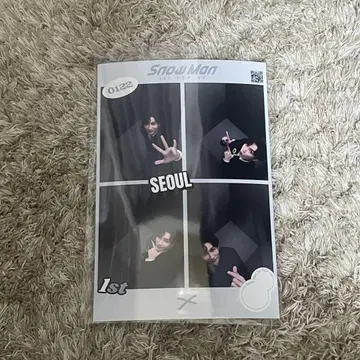 Snow Man 1st POP UP 프린트 와타나베 쇼타
