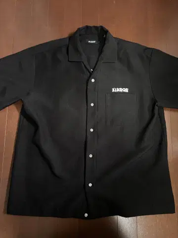 XLARGE 블랙 반팔 셔츠 L 사이즈