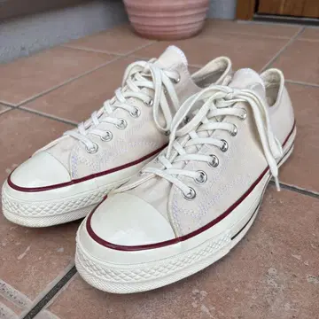 CONVERSE ALL STAR 크림 로우컷 스니커즈 29