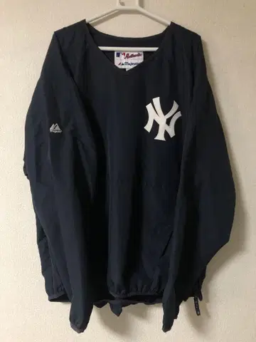 majestic newyork yankees 나일론 풀오버