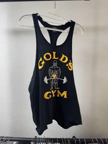GOLD'S GYM 탱크탑 블랙