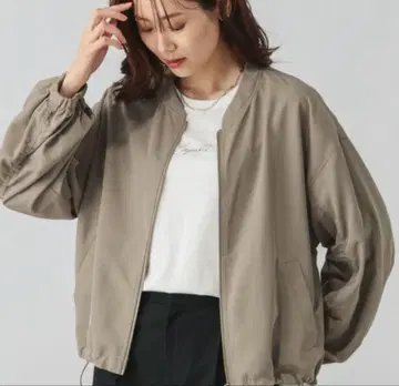 글로벌 워크 에어컬 발수 블루종 그레이지
