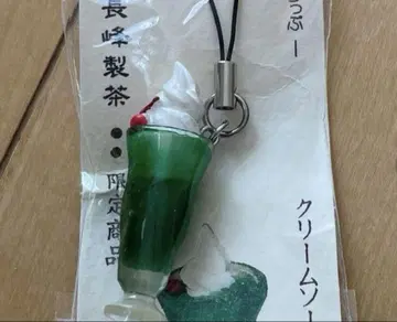 미개봉 새상품 나가미네 제차의 한정판 크림 소다 미니어처 스트랩