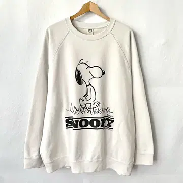 UNIQLO 유니클로 UT PEANUTS 스웨트 셔츠 XXL