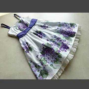 Lois CRAYON 로이스크레용 수국 튤 레이어드 원피스