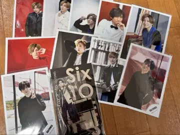 SixTONES 교모토 타이카 아크릴 스탠드 사진 세트