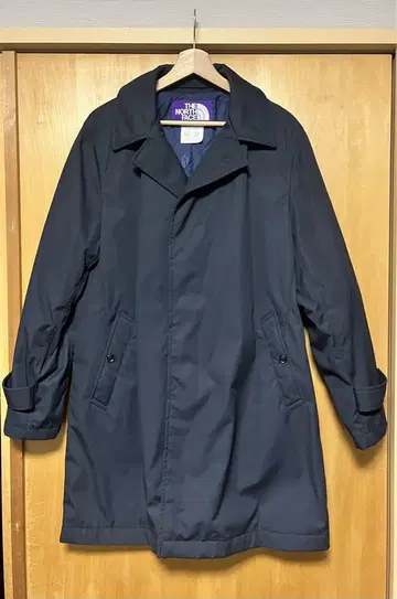 새상품급 THE NORTH FACE 퍼플 라벨 스텐카라 코트 L 사이즈