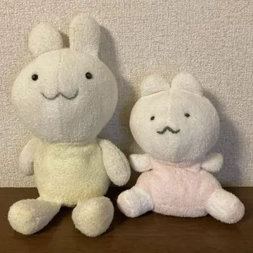 마더구스 숲 토끼 봉제 인형 2세트 헤이세이 레트로