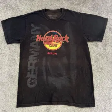 Hard Rock Cafe 티셔츠 M 블랙 베를린