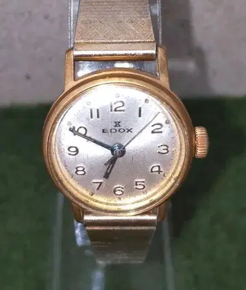 [ 작동품 ] EDOX 수동 와인딩 여성용 손목시계