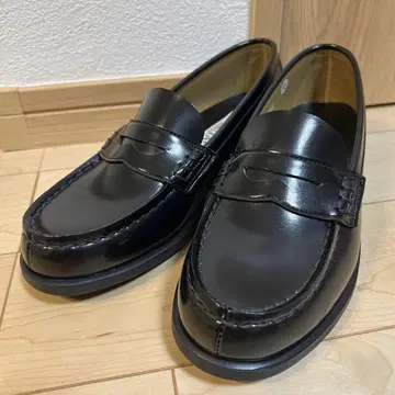 새상품 HARUTA 로퍼 24.5cm 블랙 4505 여성용