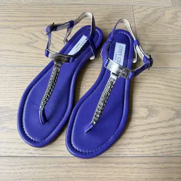 [ 사용 1회만 새상품급 ] JIMMY CHOO 샌들 퍼플
