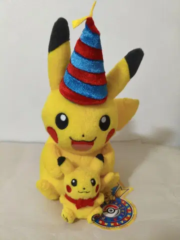 포켓몬 센터 봉제 인형 10주년 기념 피카츄