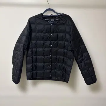 TAION 블랙 다운 자켓