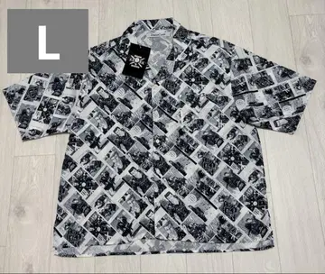 크로우즈 올 패턴 명언 셔츠 L 사이즈