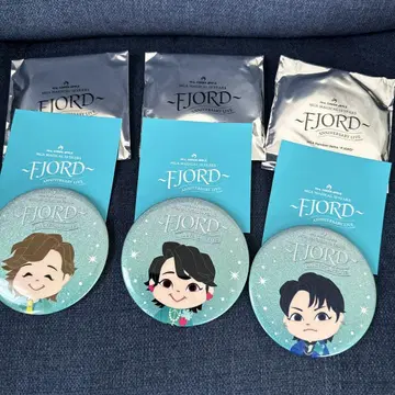 [ 새상품 ] 미세스 그린애플 FJORD 피요르드 캔뱃지 3종 세트