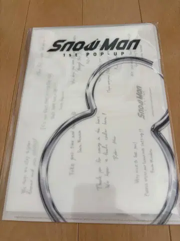 Snow Man 팝업 미니 포스터