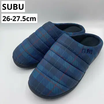 SUBU 스브 퍼머넌트 윈터 샌들 타탄 체크 2