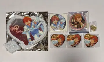 앙스타 아케호시 스바루 서약 아크릴 스탠드 캔뱃지, 보석 심청 캔뱃지 외