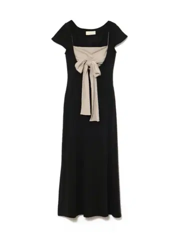 andmary Lady like long dress 블랙