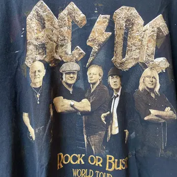 AC/DC 2015 WORLD TOUR 티셔츠