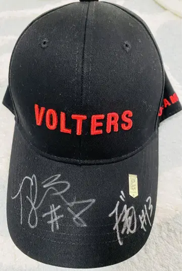 VOLTERS 사인 포함 캡 구마모토