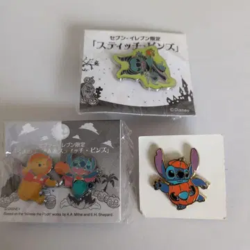 디즈니 할로윈 핀 배지 세트