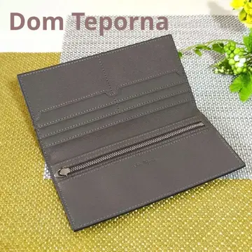 Dom Teporna 사피아노 가죽 장지갑 블랙 미사용