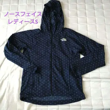 [ 새상품급 ] The North Face 도트 무늬 후드 부착 아우터