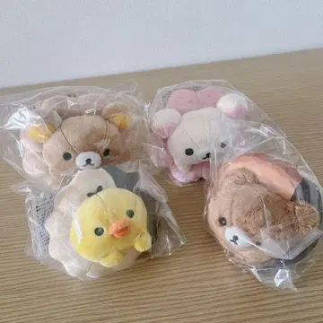 리락쿠마 x 미스터 도넛 봉제 인형 4세트