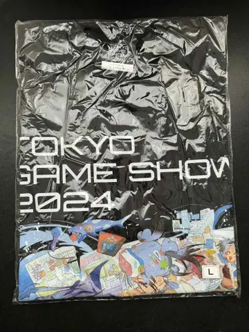 도쿄 게임쇼 2024 공식 T셔츠 메인 비주얼 컬러
