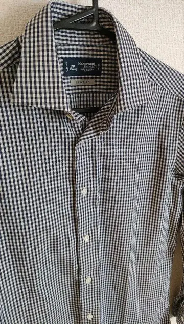 컷어웨이 카마쿠라 셔츠 Maker's Shirt 깅엄 체크 카마쿠라