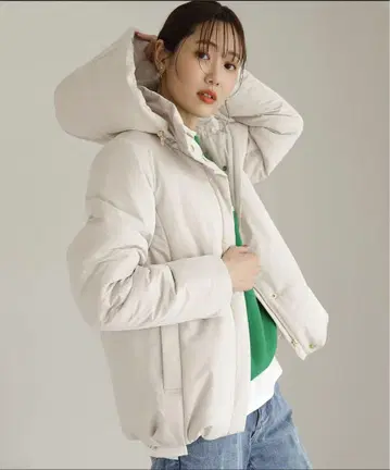 글로벌 워크 에어 서멀 발수 후드 블루종