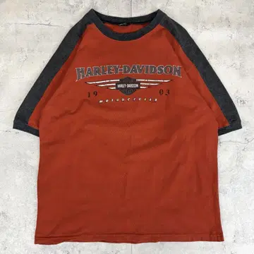 Harley-Davidson 래글런 T셔츠