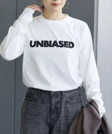 JOURNAL STANDARD UNBIASED 롱 슬리브 T셔츠