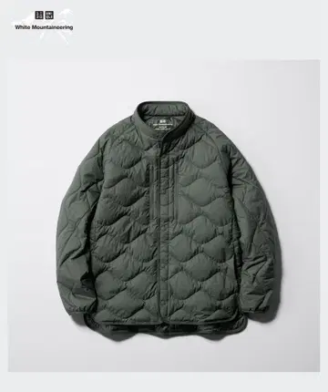 유니클로 White Mountaineering 하이브리드 다운 자켓