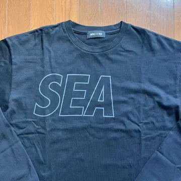 WIND AND SEA SEA OF L/S TEE BLACK XL 롱티