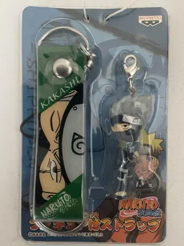 나루토 질풍전 피규어 스트랩 카카시 키링 NARUTO
