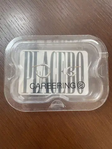PLACEBO CAREERING 후프 귀걸이 실버