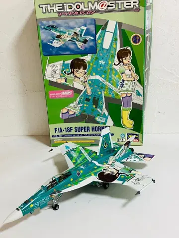 완성품 1/48 F/A-18F 슈퍼 호넷 '아이돌 마스터 아키즈키 리츠코