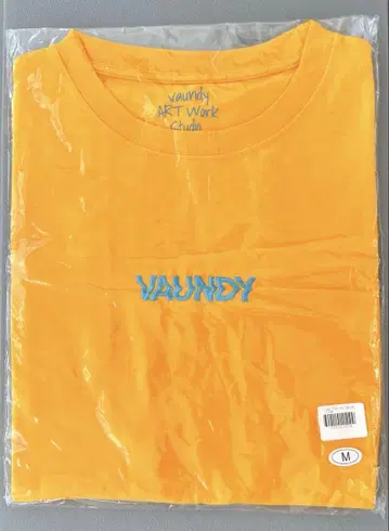 Vaundy 로고 T셔츠 mandarin 오렌지 로킹 후지록