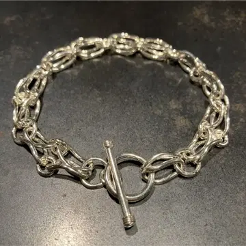 SILVER925 DESIGN MANTEL BRACELET/실버 블레스