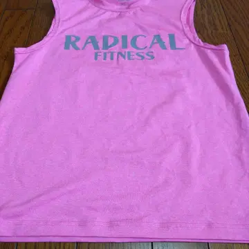 RADICAL FITNESS 핑크 탱크탑 XS
