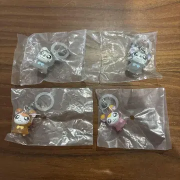 꼬마햄찌 메지루시 액세서리 키링 세트