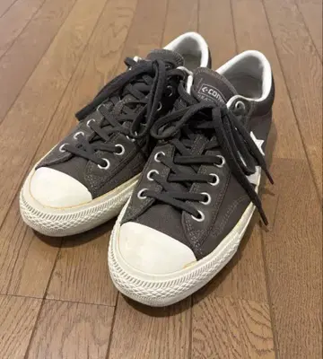 CONVERSE 다크 브라운 카키 스니커즈 26