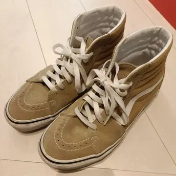 Vans 베이지 하이컷 스니커즈