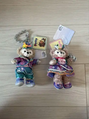 더피 셰리메이 봉제 인형 키링 세트
