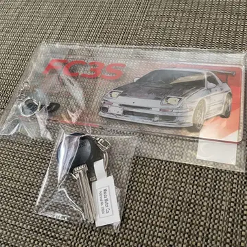 이니셜D RX-7 사반나 FC3S 아크릴 키링 열쇠