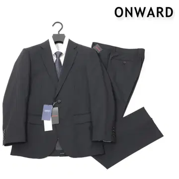 817 새상품 온워드 카시야마 태즈메이니아 울 비즈니스 정장 A4