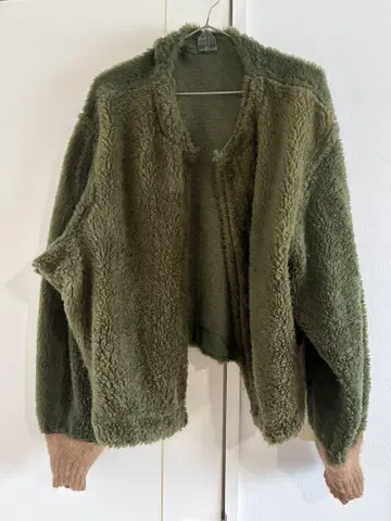 실물 USED 스웨덴군 모터 사이클 자켓용 보아 라이너